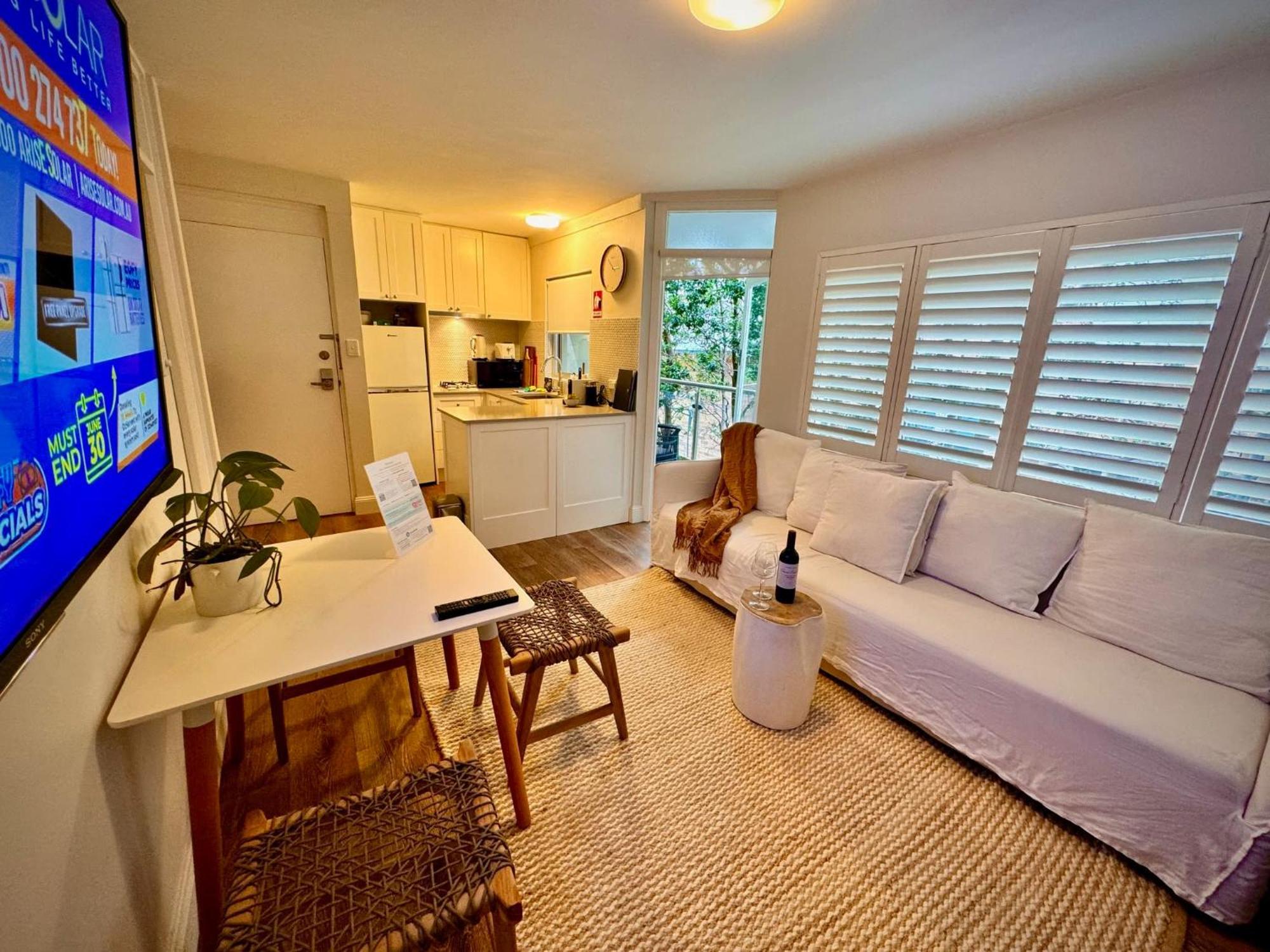 1 Bdrm Manly Beachside Apt With Parking Sídney Exterior foto